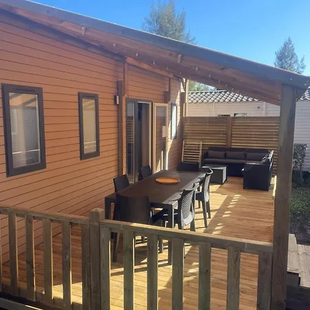 Кемпинг Mobil-home Neuf 6 A 8 Pers Au Les Palmiers,