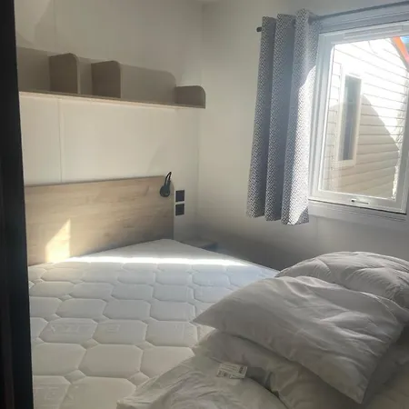 Mobil-home Neuf 6 A 8 Pers Au Les Palmiers, Kamp alanı *