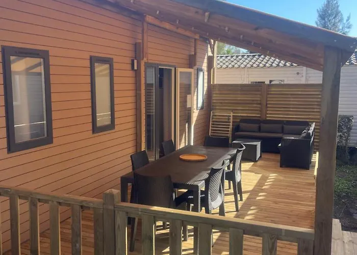 Campeggio Mobil-home Neuf 6 à 8 Pers Au Les Palmiers,